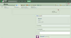 Desktop Screenshot of bitchen.deviantart.com