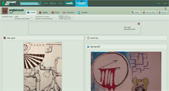 Desktop Screenshot of angleblood.deviantart.com