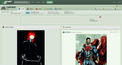 Desktop Screenshot of celticbolt.deviantart.com