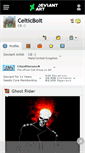 Mobile Screenshot of celticbolt.deviantart.com