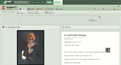 Desktop Screenshot of morgana17.deviantart.com