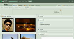 Desktop Screenshot of desiart.deviantart.com