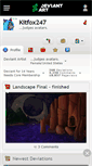 Mobile Screenshot of kitfox247.deviantart.com