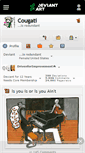 Mobile Screenshot of cougati.deviantart.com