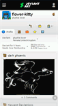 Mobile Screenshot of flower-kitty.deviantart.com