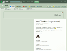 Tablet Screenshot of jiijii.deviantart.com