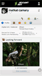 Mobile Screenshot of malikat-zamany.deviantart.com