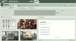 Desktop Screenshot of adichan.deviantart.com