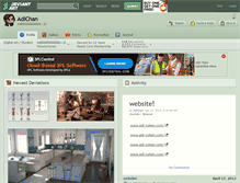 Tablet Screenshot of adichan.deviantart.com