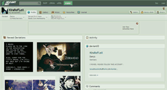 Desktop Screenshot of kirareflex.deviantart.com