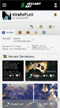 Mobile Screenshot of kirareflex.deviantart.com