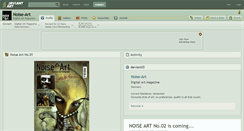Desktop Screenshot of noise-art.deviantart.com