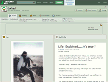 Tablet Screenshot of dorkad.deviantart.com