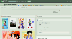 Desktop Screenshot of dance-dance-japanese.deviantart.com