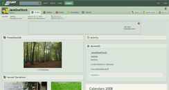 Desktop Screenshot of janedoestock.deviantart.com