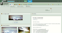 Desktop Screenshot of anaelmasri.deviantart.com