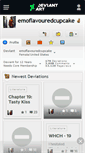 Mobile Screenshot of emoflavouredcupcake.deviantart.com