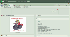 Desktop Screenshot of matyo.deviantart.com
