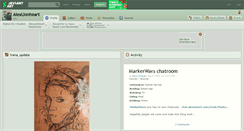 Desktop Screenshot of alexlionheart.deviantart.com