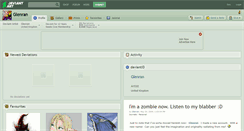 Desktop Screenshot of glenran.deviantart.com