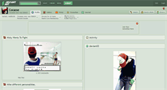 Desktop Screenshot of cocasse.deviantart.com