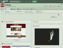 Tablet Screenshot of nfxdesign.deviantart.com