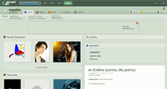 Desktop Screenshot of mayeltot.deviantart.com