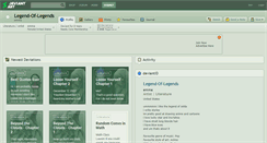 Desktop Screenshot of legend-of-legends.deviantart.com