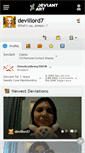 Mobile Screenshot of devillord7.deviantart.com
