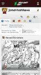 Mobile Screenshot of jomei-hoshikawa.deviantart.com