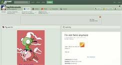 Desktop Screenshot of haylinlovesonic.deviantart.com