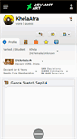 Mobile Screenshot of khelaatra.deviantart.com