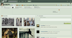 Desktop Screenshot of pergamjee.deviantart.com