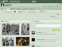 Tablet Screenshot of pergamjee.deviantart.com
