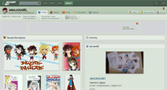 Desktop Screenshot of amaliaisabel.deviantart.com