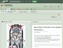 Tablet Screenshot of emerald-rei.deviantart.com