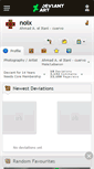 Mobile Screenshot of noix.deviantart.com