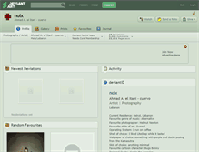 Tablet Screenshot of noix.deviantart.com