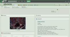 Desktop Screenshot of kefka-darkstar.deviantart.com