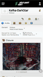 Mobile Screenshot of kefka-darkstar.deviantart.com
