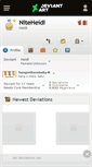 Mobile Screenshot of niteheidi.deviantart.com