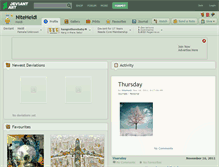 Tablet Screenshot of niteheidi.deviantart.com