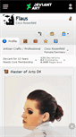 Mobile Screenshot of flaus.deviantart.com
