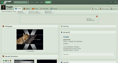 Desktop Screenshot of finalst.deviantart.com