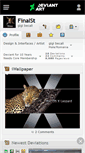Mobile Screenshot of finalst.deviantart.com