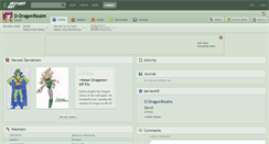 Desktop Screenshot of d-dragonrealm.deviantart.com