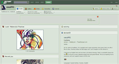 Desktop Screenshot of ceca993.deviantart.com