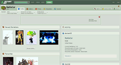 Desktop Screenshot of battlecar.deviantart.com