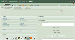 Desktop Screenshot of catbombay.deviantart.com