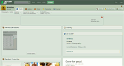 Desktop Screenshot of levema.deviantart.com